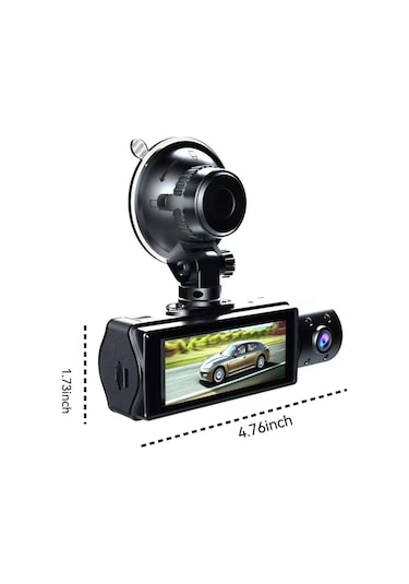 Samdoo "170 Geniş Açılı 1080p Dvr Araç Kamerası - Gece Görüşlü, Çarpma Kilitlemeli, Geri Görüş Uyumlu"