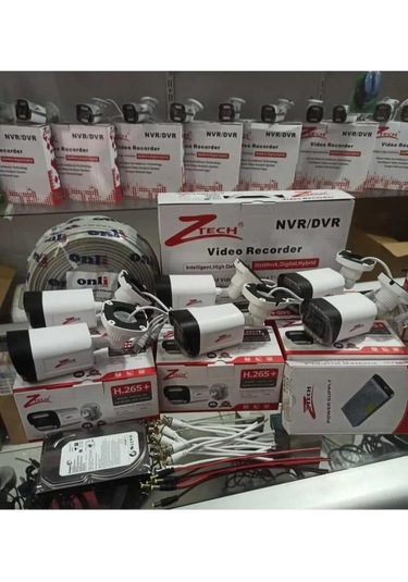 6 Li Kamera Seti Hazır Full Sistem Araç Ve Yüz Algilamali-135593