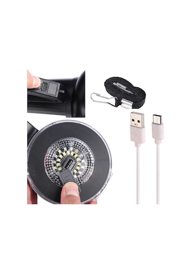 Gt Led Taşınabilir Güneş Solar Ledli Fener Wt-415