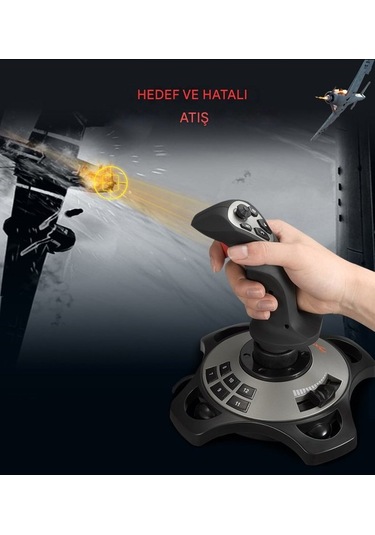 Pxn 2113 Pro Uçuş Simülatör Joystick Kontrolcü Pc Uyumlu