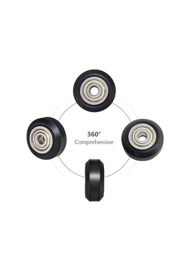 Ximistore9 3d Yazıcı Pom Tekerlekleri - Dayanıklı 6 Adet - 24mm Çaplı 625zz Rulmanlı Aksesuar