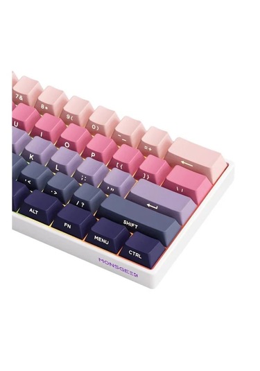 Akko Monsgeek Fun60 Max Shine-through Phantom Pink Hall Effect Ma