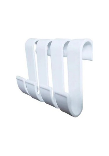 Büro Ev Ofis Düzeni İçin 4adet Kanca Tip Askı Aparatı Seti Diğer