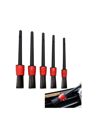 Oto Detay Fırçası, Araba Temizleme Fırçası, Islak Ve Kuru Kullanı