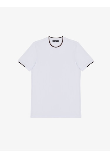 Pierre Cardin Erkek Beyaz Tişört 50327865-vr013