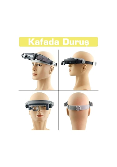 Texta 81007p Led Işıklı Kuyumcu Kafa Büyüteci