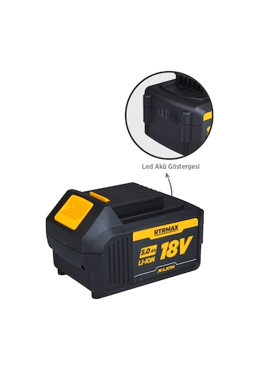 RTRMAX RTX1805 X-Lion Akü Yedek Batarya 5.0 Ah