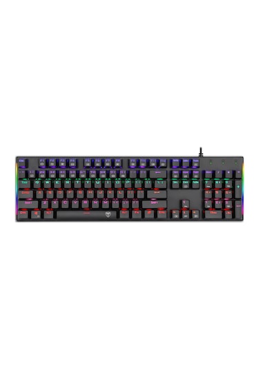 T-dagger Naxos, T-tgk310-bl, Usb Kablolu, Türkçe Q, Rainbow Backl