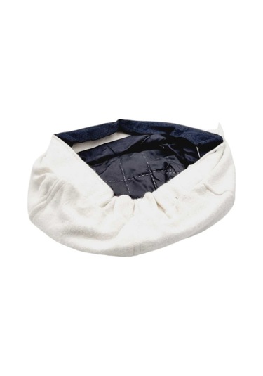 Uniquetrenders Kadın Arkadan Lastikli Kışlık Baretta Şapka Ekru