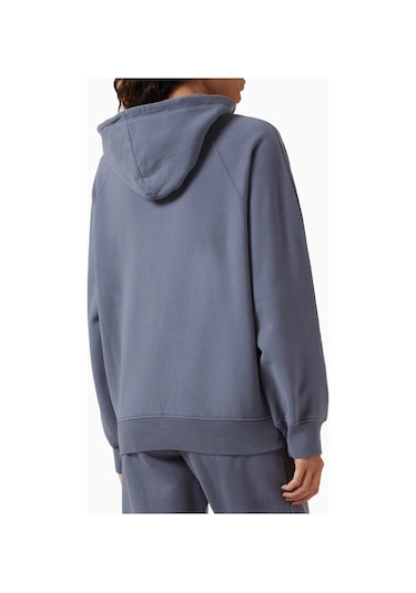 Represent Boyfriend Hoodie, Premium Brushed Fleece Kapüşonlu Sweatshirt Mavi