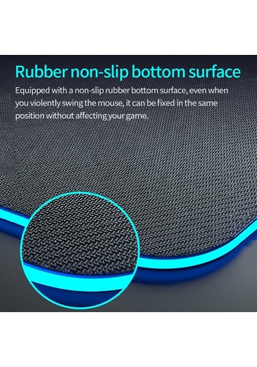 K9186 Kablosuz Şarj Cihazlı Çok Fonksiyonlu Rgb Aydınlatma Mouse Pad Renkli