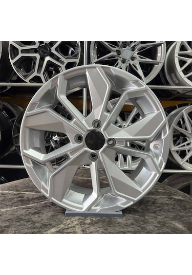 16 İnç 4x100 Clio İcon Gümüş Jant Modeli 4 Adet