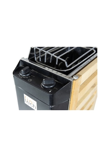 FINTECH Gövdeden Kumandalı Sauna Sobası MW MODEL 3 kW (10 kg taş)