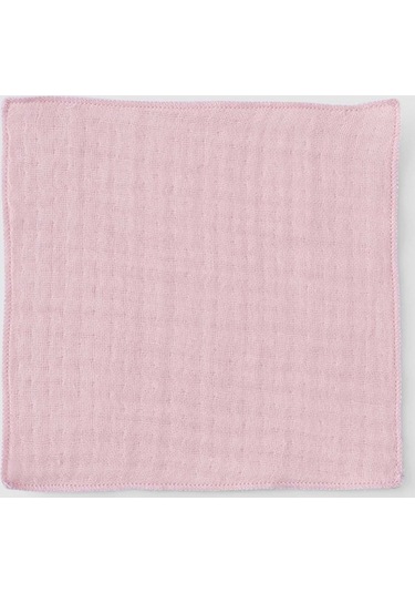 3' Lü Dört Katlı Müslin Ağız Bezi Seti Pembe