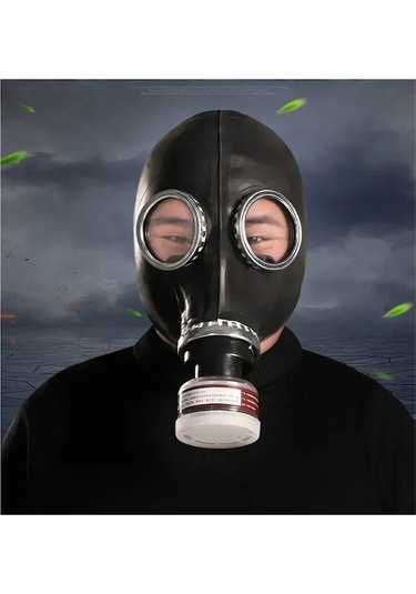 Wondernest Yeni Tipi Tam Siyah Maske Maske Jialan Gaz Çok Boyama Amaçlı 64 Uu