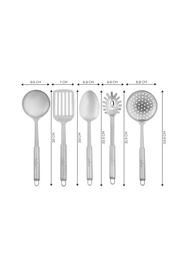 Apricot Master 5 Parça Servis Seti