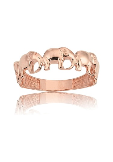 Sıralı Fil Altın Yüzük