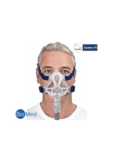 Resmed Quattro Fx Cpap Maskesi - Small Ağız Burun Cpap Maskesi