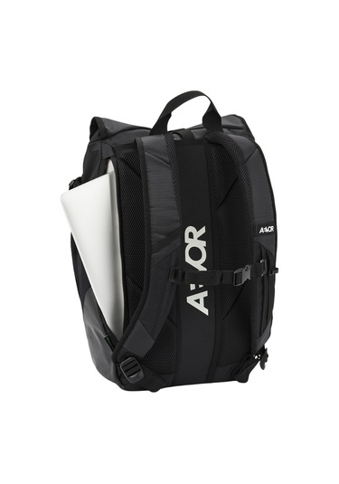 Aevor Roll Pack 20l Sırt Çantası, Su Geçirmez, Dizüstü Bilgisayar Bölmeli Siyah