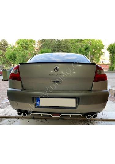 Renault Megane 2 Uyumlu Yedek Parça Üniversal Arka Tampon Difüzör
