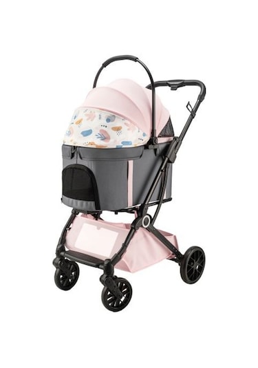 Eurodog Katlanabilir Köpek Arabası 67x51x100