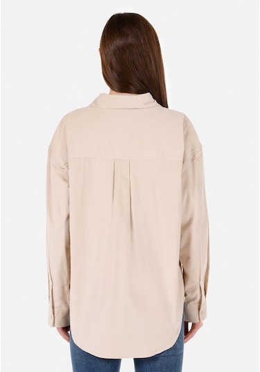 Colins Bej Kadın Gömlek U.kol Cl1070171 Q1.v1 Beı Bej