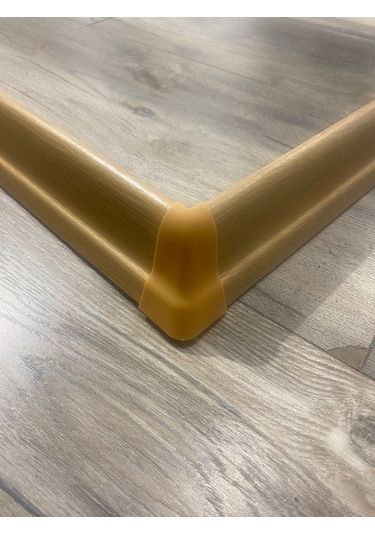 6 Cm Sütlü Kahve Süpürgelik İç Köşe Dış Köşe Aparat