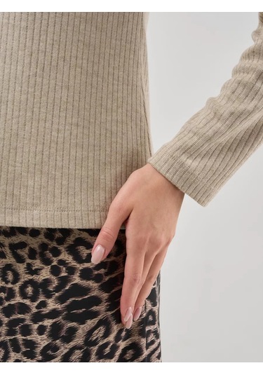 Sherbi Sweatshirt Uzun Kollu "lapsha" 265482738 Bej