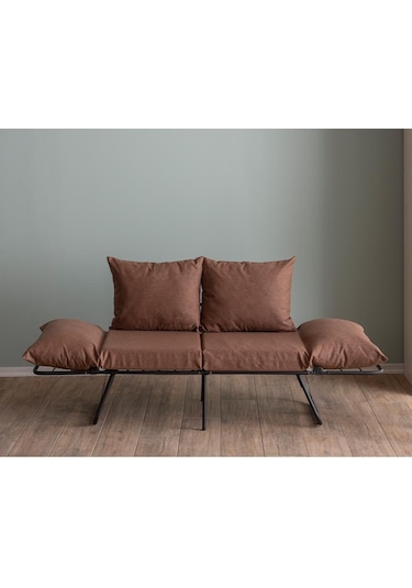 Pafu Viper İkili Katlanır Yataklı Koltuk Keten Açık Kahverengi