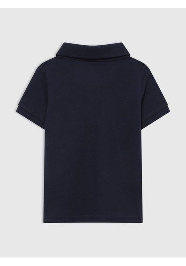 Erkek Bebek Lacivert Gap Logo Polo Yaka T-shirt-6057 Lacivert-002