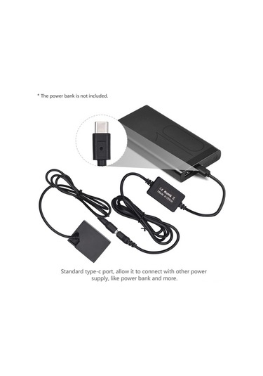 Pazly Fujifilm Usb Type-c Şarj Kablosu Ve Np-w126 Adaptör