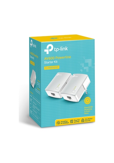 TP-Link TL-PA4010KIT AV600 Nano Powerline Adaptör Kiti 2'li