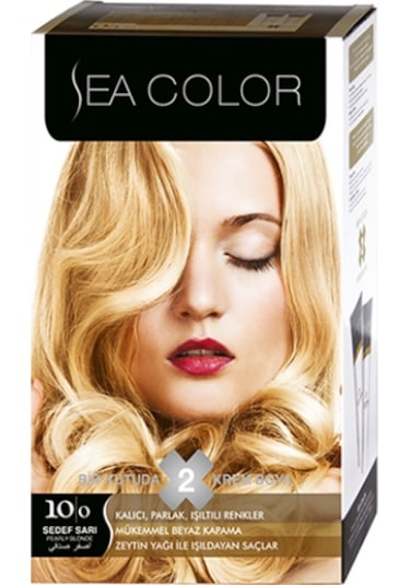 Sea Color Saç Boyası Sedef Sarı 10/0 8698753382065