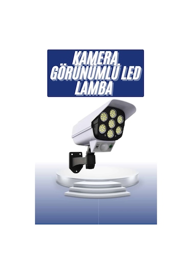 Solar Bahçe Lambası Uzaktan Kumandalı Kamera Görünümlü Hareket Sensörlü 32274638