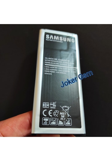 Samsung Uyumlu Galaxy Not 4 Note 4 Batarya Pil Nfc 3220Mah