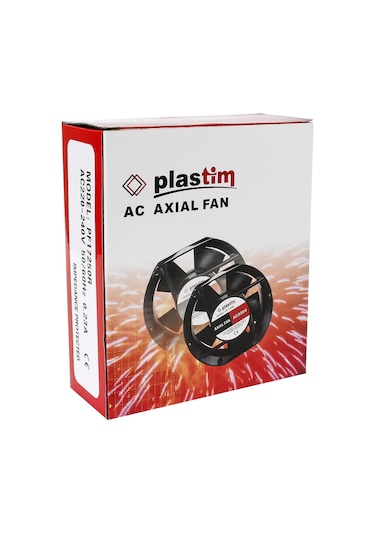 PLASTİM 220V Ac – 172X150X51 Mm Rulmanlı Aksiyel Fan