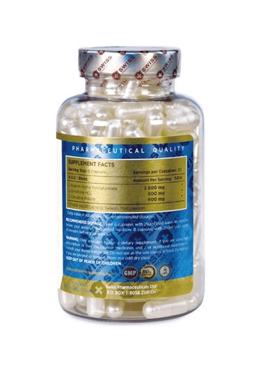 Swiss Pharmaceuticals Aoc Arginine Alpha-ketoglutarate, L-cit...