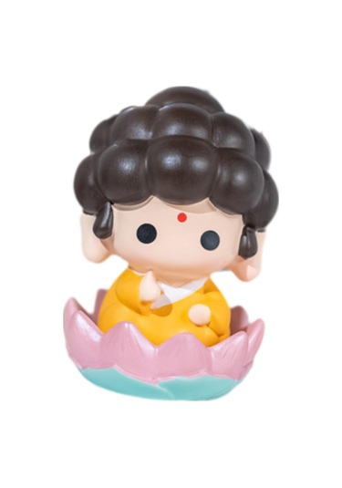 Suntek Otel Yatak Odası Oturma Için Buda Heykeli Prop Küçük