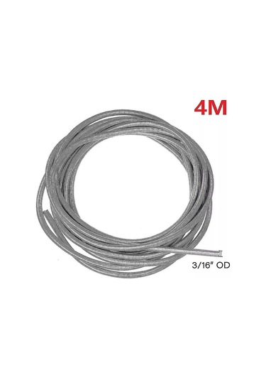 4m Paslanmaz Çelik Fren Hortumu Koruyucu 316 İnç Fren Hortumu Pas Önleyici Ve Taş Koruyucu Rulo