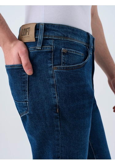 Loft Koyu Lacivert Erkek Jean Pantolon Lf2039438 Koyu Lacivert
