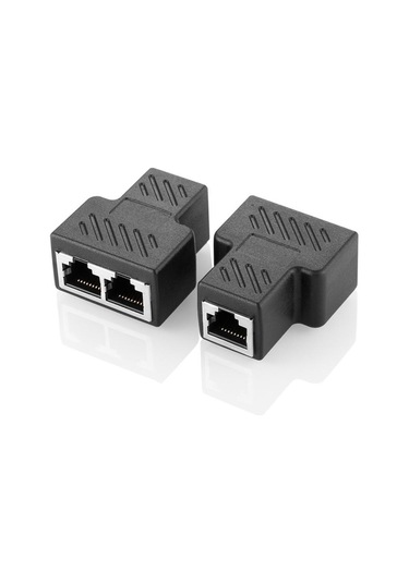 Rj45 Coupler - Ethernet Kablo Birleştirici Adaptör Ağ Çoklayıcı Network Divider