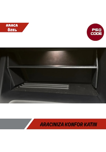 Volkswagen Golf 8 Uyumlu Telefon Şarj Kısmı Raf Ayırıcısı