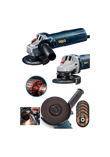 Deko Turkey DKT25B  Avuç İçi Taşlama + Taşlama 5 Adet