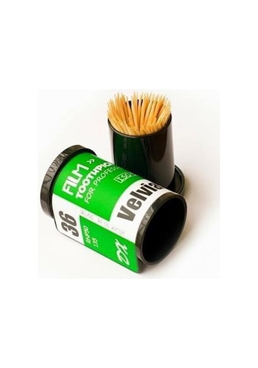 Dörtgen Fotoğraf Filmi Şeklinde Kürdanlık Kürdan Tutucu Kutu Diğer