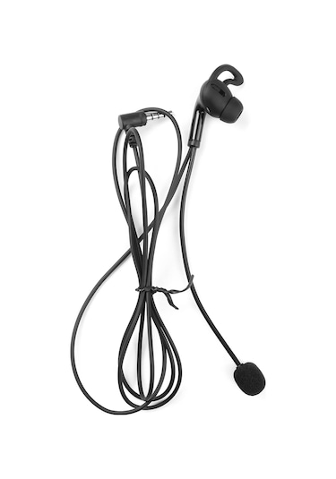 Skycity Ejeas Hıfı-r Kulak İçi Hakem Kulaklığı - V6 Pro/v6c/v4 Plus/v4c Plus/fbım Uyumlu, 3.5mm Ses Girişi, Siyah