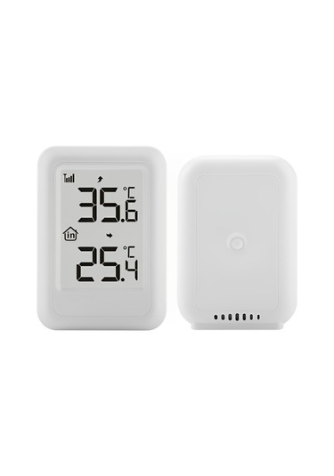 Vkemall Ts - Ft0401 Kablosuz Yüksek Hassasiyetli Tek Sürüklemeli Ev İç Ve Dış Mekan Sıcaklık Sensö