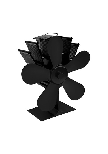 Symbee Isıyla Çalışan Şömine Fanı İçin 4 Kanatlı Yedek Pervane - Alüminyum Alaşım Diğer
