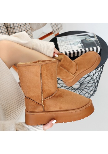 Sophia Taba Süet Bot Taba