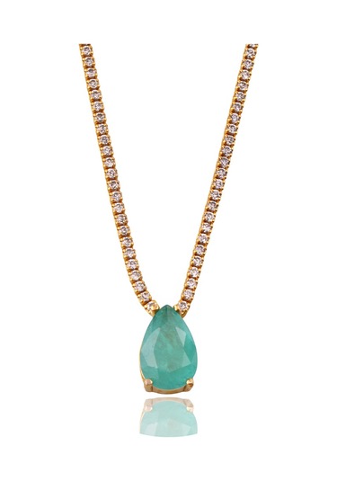 Masaliko Flemen S 3 Su Yolu Gümüş Kolye Ms3310, 925 Ayar Kadın Gümüş Kolyr, Tennis Kolye Altın