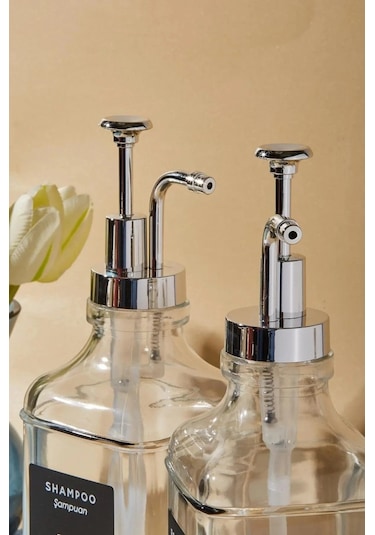 Perotti 16967 Pablo Silver 2li 500ml Sıvı Sabunluk Şeffaf